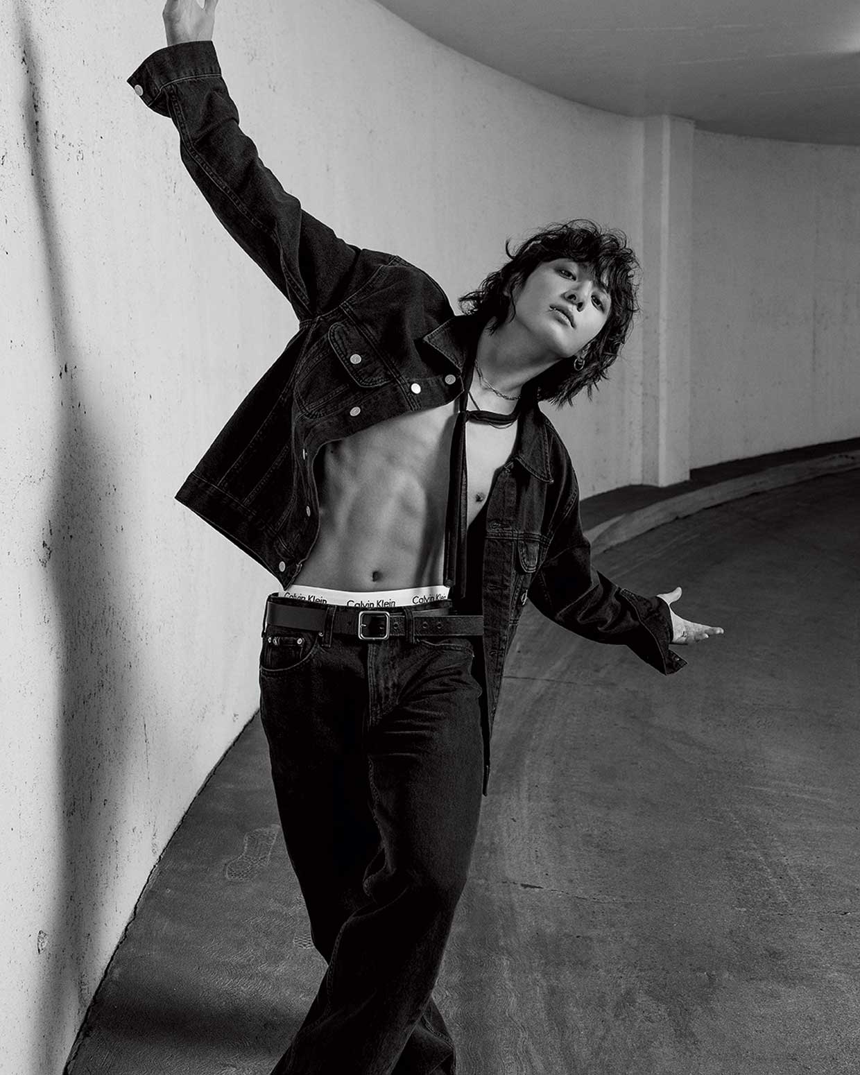 BTS’ Jung Kook Takes Center Stage in Lively Calvin Klein Fall 2023 Campaign