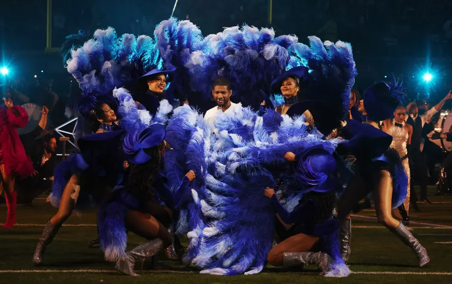 Usher’s Electrifying Super Bowl Halftime Show with Alicia Keys, Lil Jon, Ludacris, and More