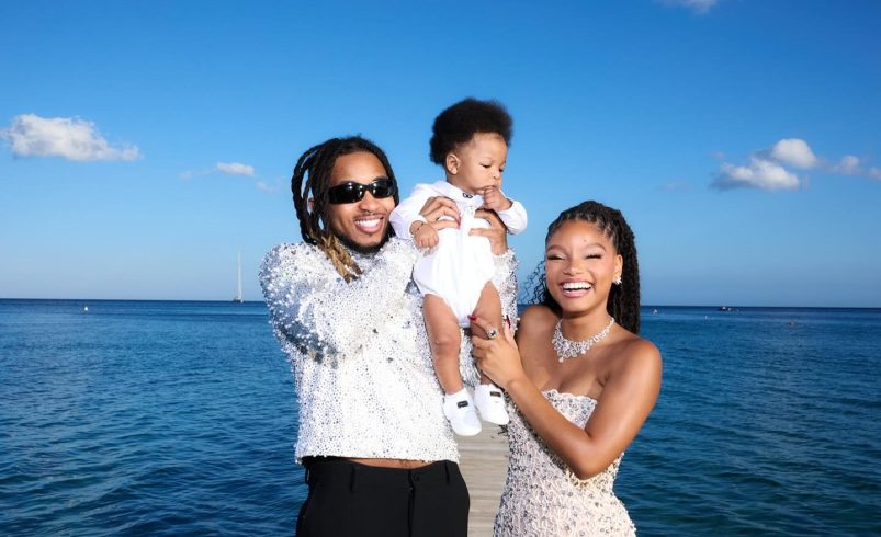 Halle Bailey & DDG Share First Look at Son Halo’s Face in Italy Vacation Photos