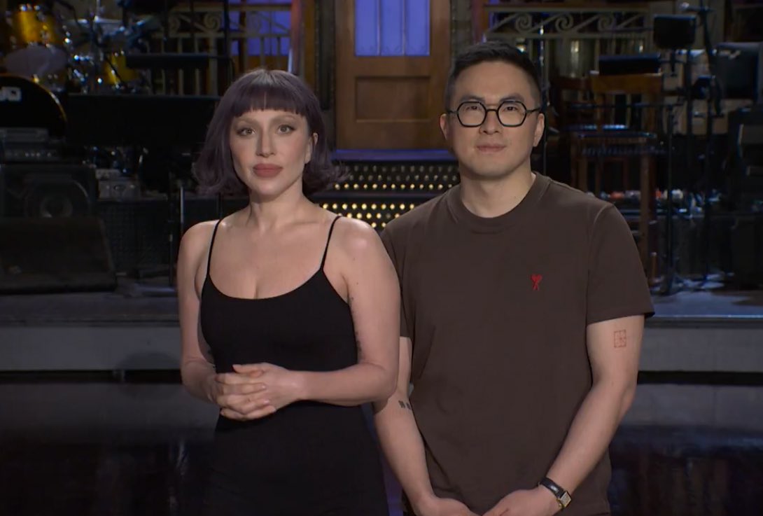 Watch Lady Gaga Break It to ‘SNL’s Bowen Yang That His ‘Alejandro’ Tattoo Isn’t the Tribute He Thinks It Is: ‘That’s…Not’