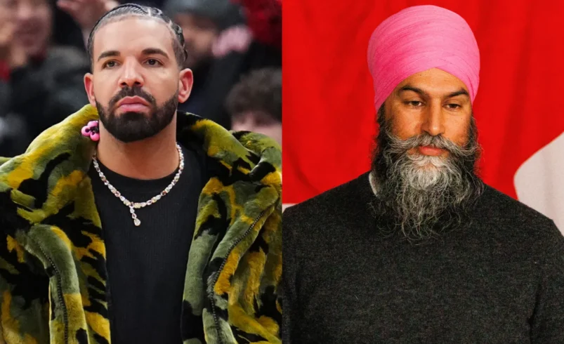 Drake Calls Canadian Politician Jagmeet Singh ‘a Goof,’ Receives Public Apology