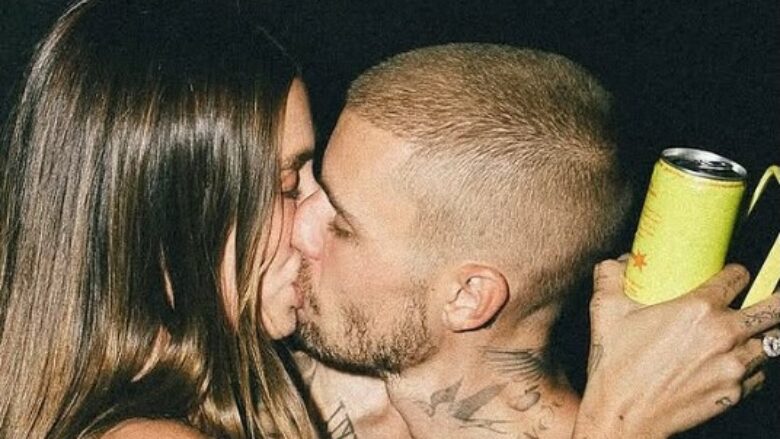 Justin Bieber and Hailey Bieber Share Passionate Kiss at ‘Swag’ Album Listening Party