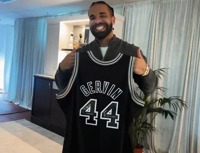 The Iceman Autographeth: Drake Gifted Signed Jersey From NBA Legend George ‘Iceman’ Gervin