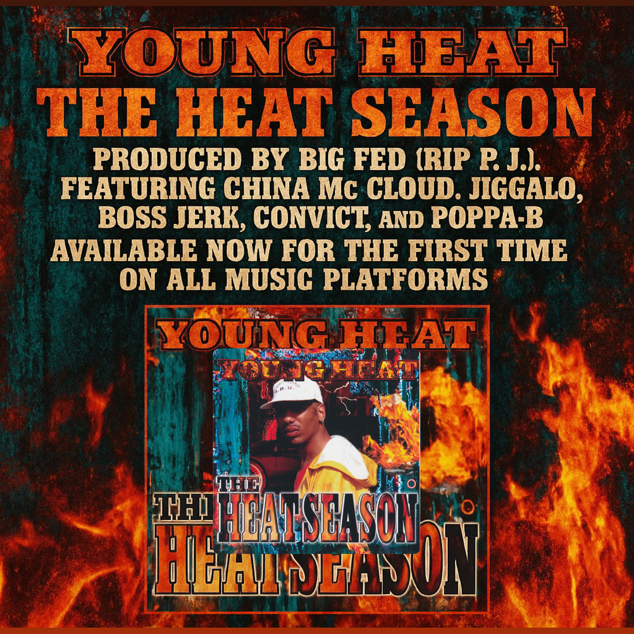Young Heat Drops New Single “Certified Fed-E Stacker” 