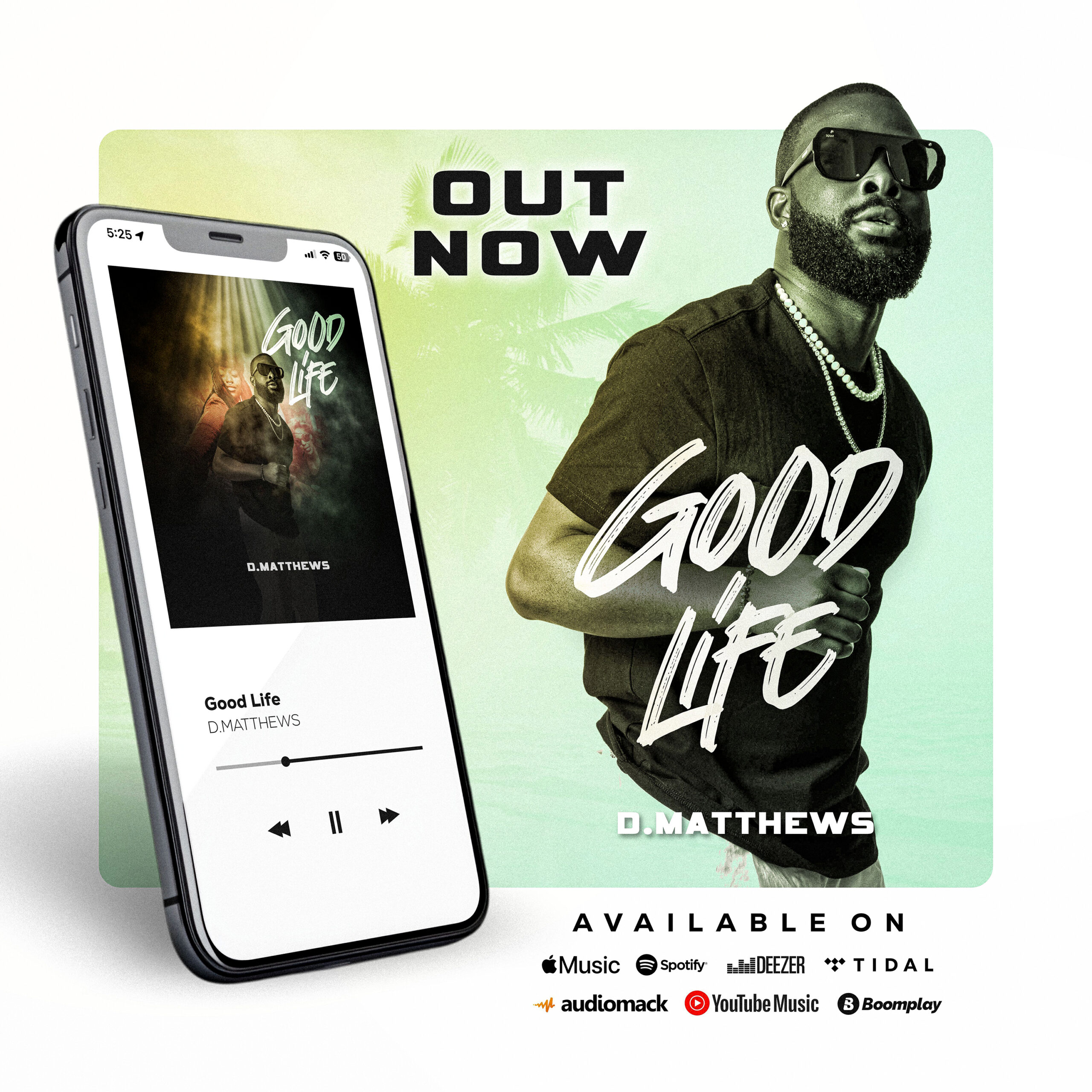 D.Matthews Releases Vibrant Afropiano Anthem “Good Life”