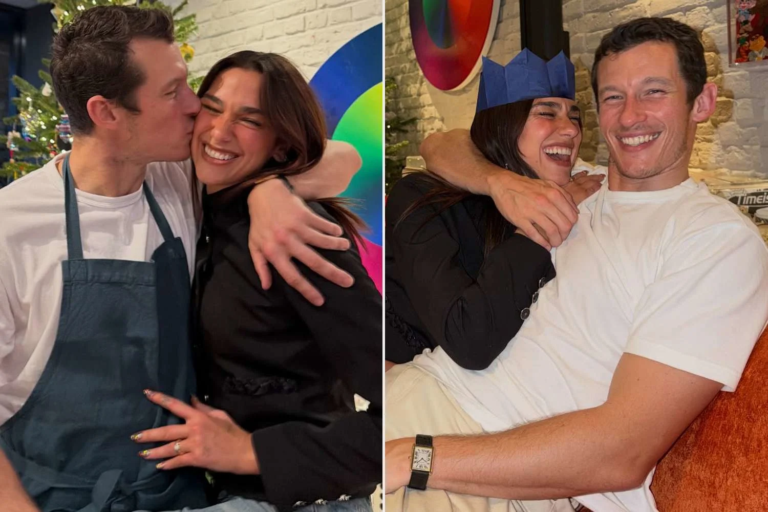 Dua Lipa Shares Intimate Look Into Cozy Christmas With Fiancé Callum Turner: ‘It’s All About the Love’