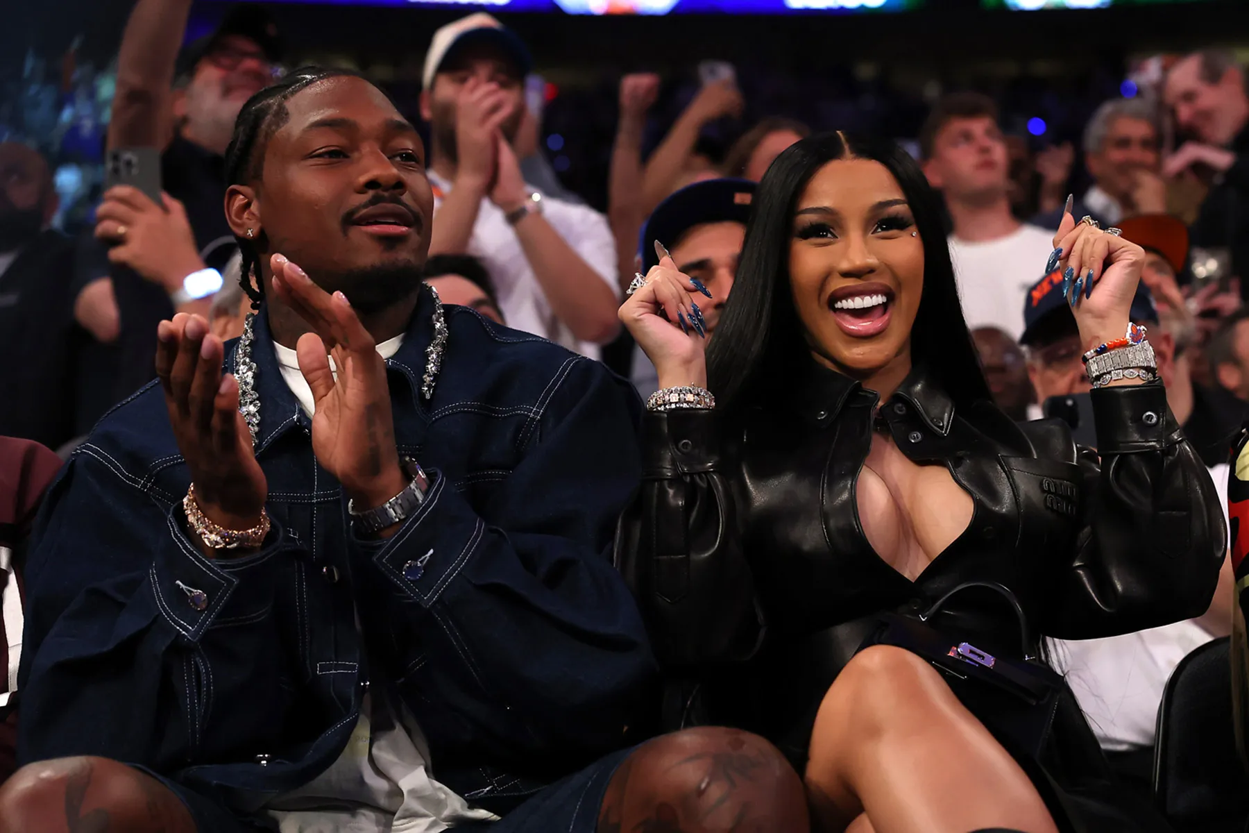 Stefon Diggs Is ‘Thankful’ to Have ‘Amazing’ Cardi B ‘in My Corner’ Ahead of AFC Championship Game