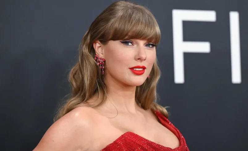 Taylor Swift Quotes Her Own Lyrics Under Olympic Skier’s Engagement Announcement: ‘Congratulations!!!’