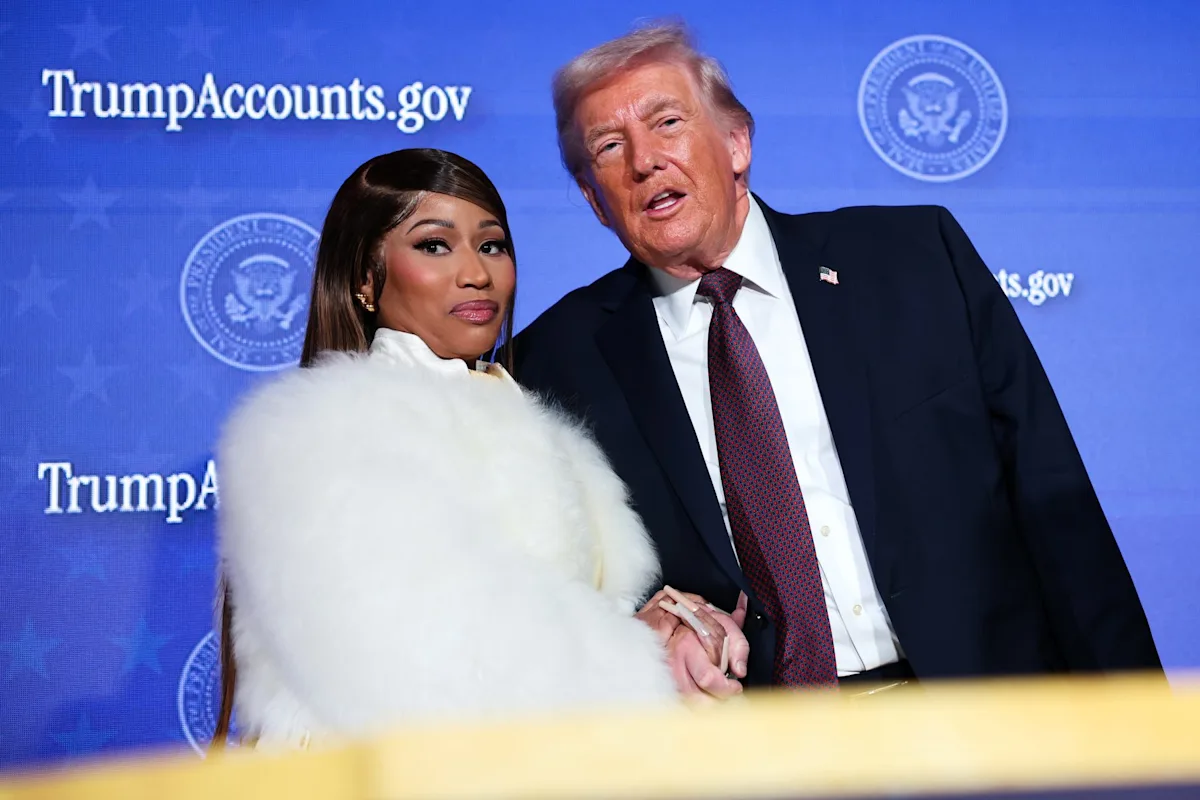 Donald Trump Declares ‘I Love Nicki Minaj’ at White House Black History Month Reception: ‘She Gets It’