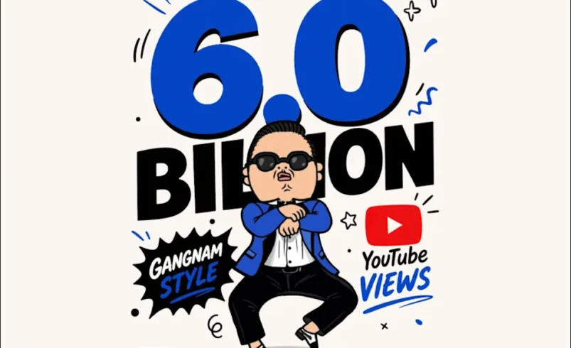 PSY’s ‘Gangnam Style’ Becomes First K-Pop Video to Hit 6 Billion Views on YouTube