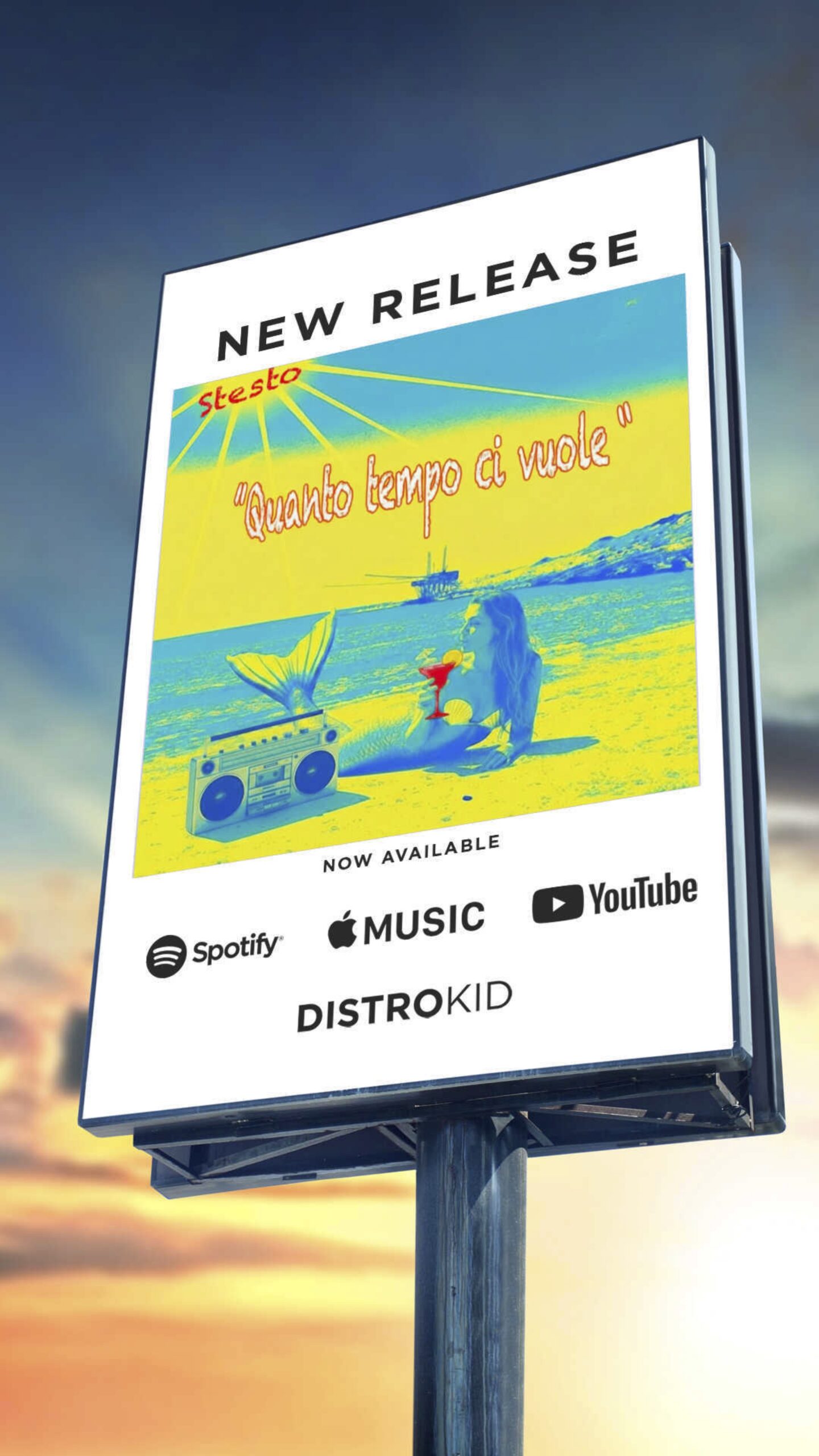 Stesto Unveils New Single “Quanto Tempo Ci Vuole”