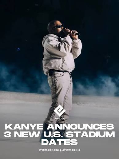 Ye Announces a Trio of New U.S. Stadium Shows