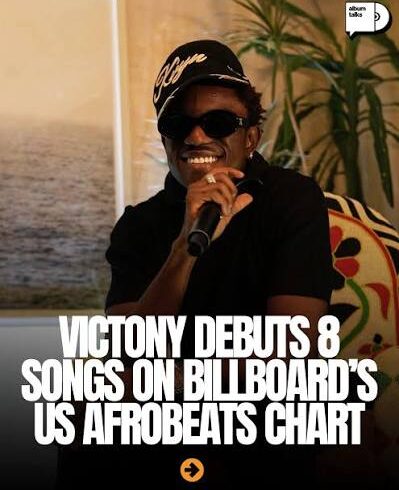 Victony’s ‘STARLIFE’ Sparks 8 Debuts on U.S. Afrobeats Songs Chart