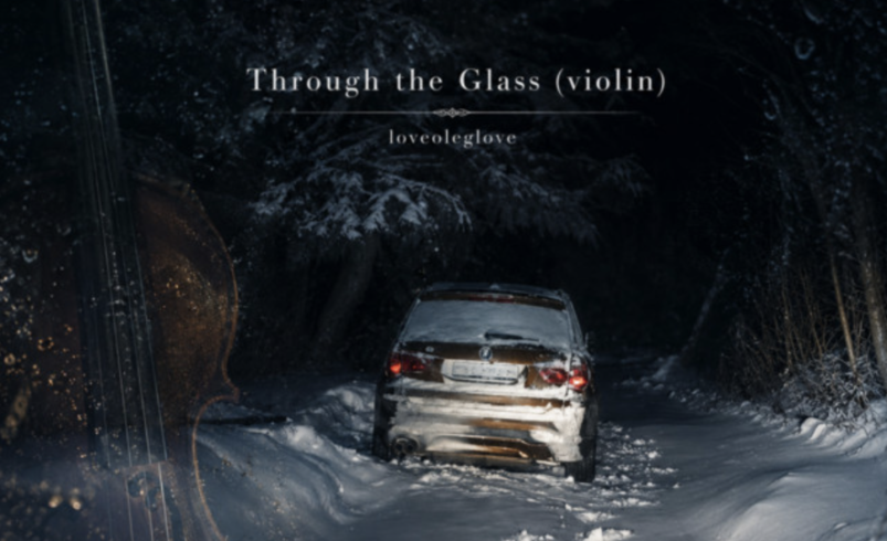 loveoleglove Questions the Illusion of Comfort on “Through The Glass (Violin)”