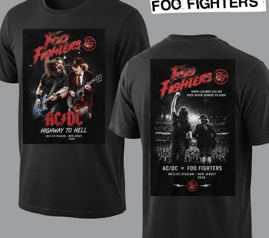 AC/DC Brings Out Foo Fighters’ Dave Grohl for ‘Highway to Hell’ at MetLife Show