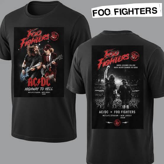 AC/DC Brings Out Foo Fighters’ Dave Grohl for ‘Highway to Hell’ at MetLife Show